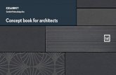 Concept book for architects