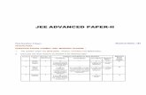 JEE ADVANCED PAPER-II
