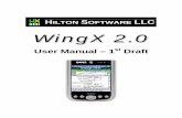 WingX 2.0 User Manual - download.hiltonsoftware.com