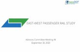 EAST-WEST PASSENGER RAIL STUDY - Massachusetts