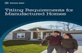Titling Requirements for Manufactured Homes