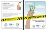 How to spot, avoid and report scams after a disaster