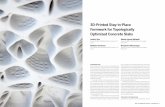 3D-Printed Stay-in-Place Formwork for Topologically ...