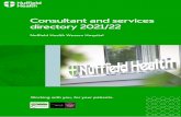 Consultant and services directory 2021/22