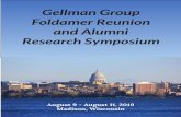 Gellman Group Foldamer Reunion and Alumni Research …