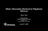Music Information Retrieval in Polyphonic Mixtures
