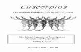 Occasional Publications in Scorpiology