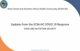 Updates from the ECSA-HC COVID 19 Response