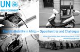 Electric Mobility in Africa Opportunities and Challenges