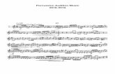 Percussion Audition Music - Weebly