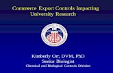 Commerce Export Controls Impacting University Research