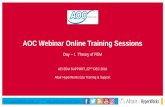 AOC Webinar Online Training Sessions