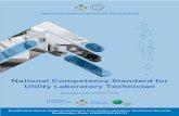 National Competency Standard for Utility Laboratory Technician