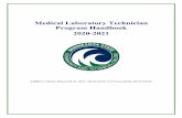 Medical Laboratory Technician Program Handbook 2020-2021