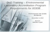 DoD Training – Environmental Laboratory Accreditation ...