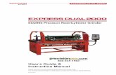 Bernhard Express Dual 2000 Precision Reel-Grinder Manual ...