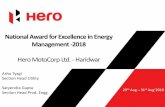 National Award for Excellence in Energy Management -2018
