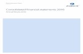 Consolidated financial statements 2016