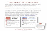 Flexibility Cards & Panels - Autism Teaching Strategies