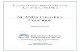 NCANDS Child File Code Book - National Data Archive on ...