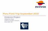 Peru Field Trip September 2010 - Repsol