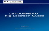 LeTOURNEAU Rig Location Guide