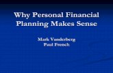 Why Personal Financial Planning Makes Sense