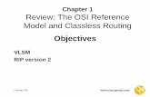 Chapter 1 Review: The OSI Reference Model and Classless ...