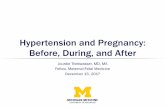 Hypertension and Pregnancy: Before, During, and After