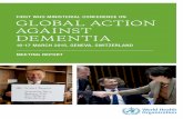 FIRST WHO MINISTERIAL CONFERENCE ON GLOBAL ACTION …