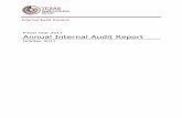 Fiscal Year 2017 Annual Internal Audit Report