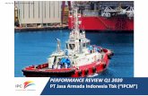 PERFORMANCE REVIEW Q1 2020 PT Jasa Armada Indonesia …