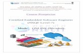 Certified Embedded Software Engineer (NSQF Level-7)