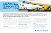 Lifting Equipment and Plant Examinations Product Card