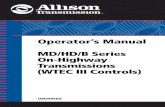 Operator's Manual MD/HD/B Series On-Highway Transmissions ...