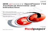 IBM eServer OpenPower 710 Technical Overview and Introduction