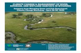 CLIMATE CHANGE & MANAGEMENT OF RIVER, RIPARIAN, AND ...