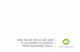 HOW TO USE OFFICE 365 AND X1 DISCOVERY TO ACHIEVE YOUR ...