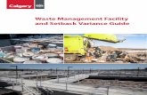 Community Planning Waste Management Facility and Setback ...