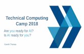 Technical Computing Camp 2018