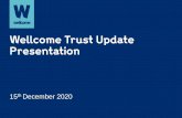 Wellcome Trust Bond Investor Presentation