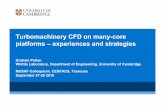 Turbomachinery CFD on many-core platforms – experiences ...