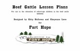 Beef Cattle Lesson Plans - DigitalCommons@CalPoly