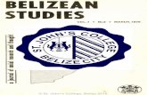 BELIZEAN STUDIES - University of Florida