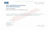 IEC 60694 - International Electrotechnical Commission