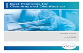 Best Practices for Cleaning and Disinfection