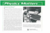 Physics Matters - Physics and Astronomy | Washington State ...