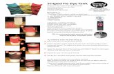 Striped Tie Dye Tank - Simply Spray