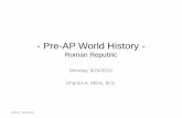 Pre-AP World History