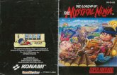 The Legend of the Mystical Ninja - Nintendo SNES - Manual ...